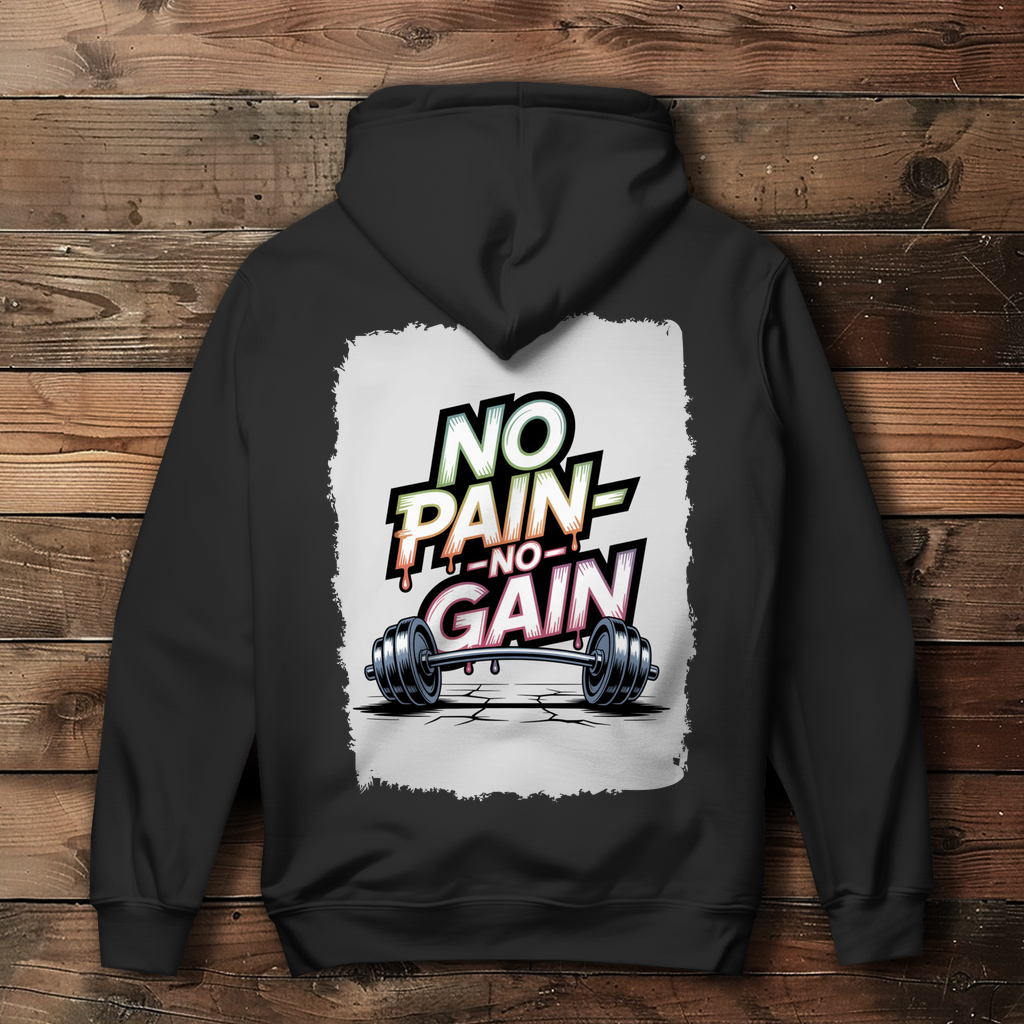 NO PAIN NO GAIN ( DTF / Hinten )