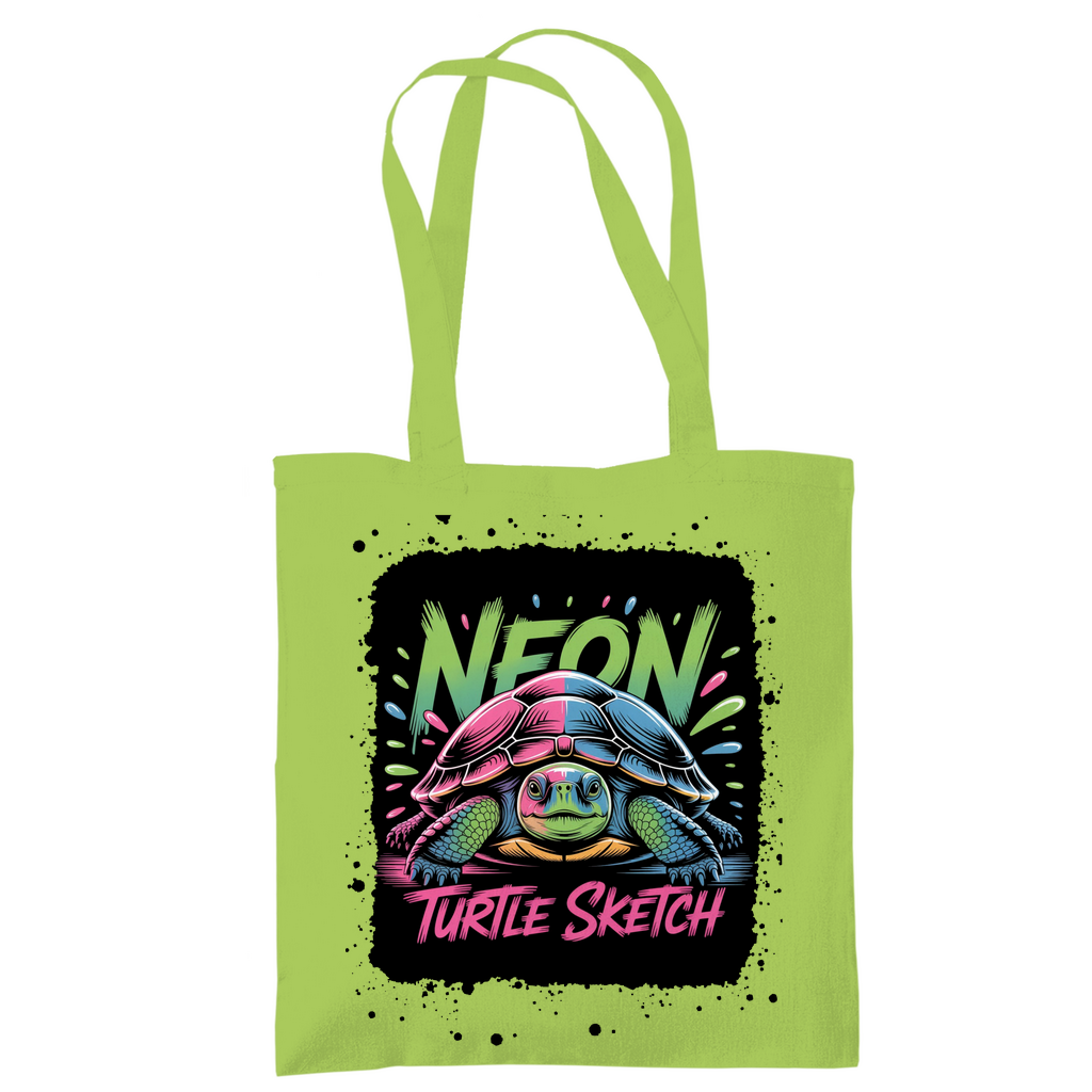 NEON TURTLE ( Vorne + Hinten )