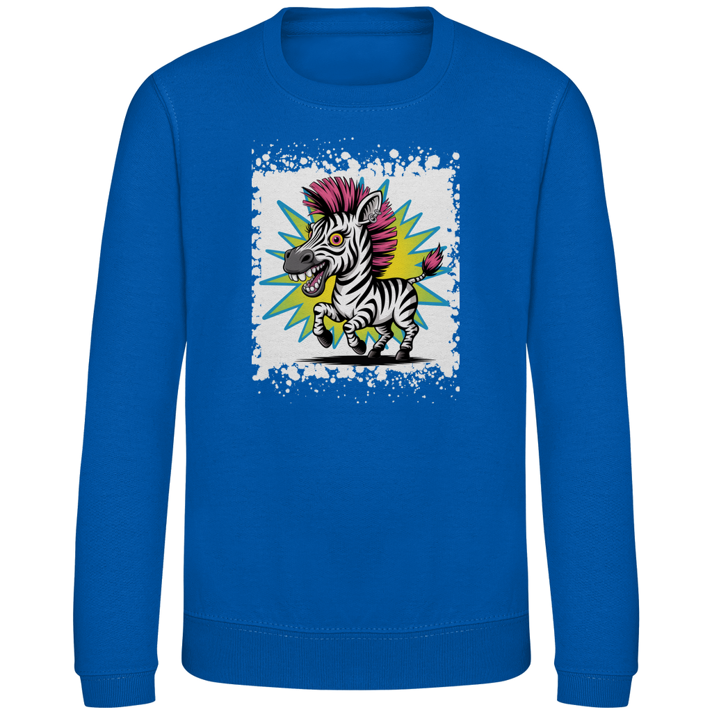 Verrücktes Zebra ( DTF / Vorne )
