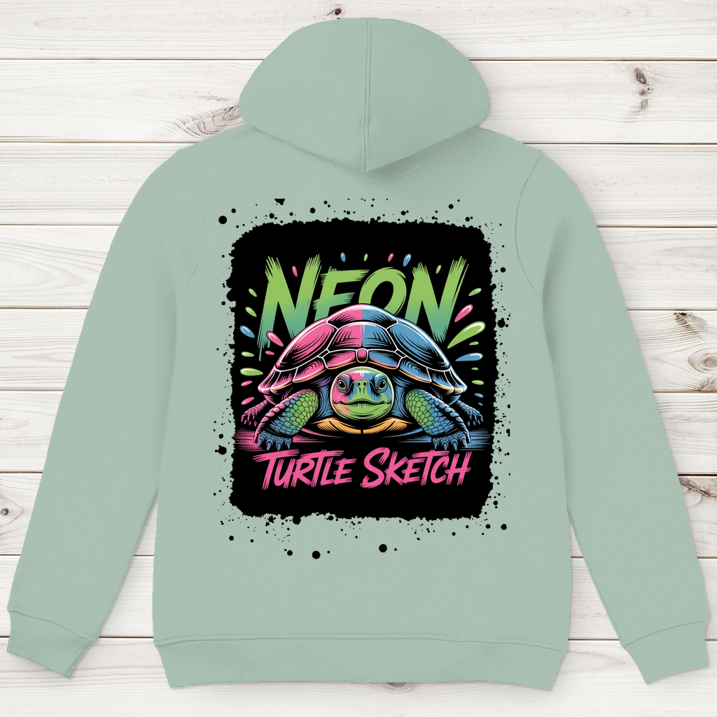 NEON TURTLE ( DTF / Hinten )