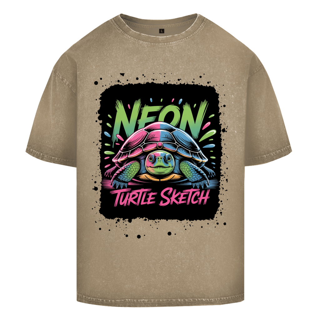 NEON TURTLE ( DTF / Vorne )