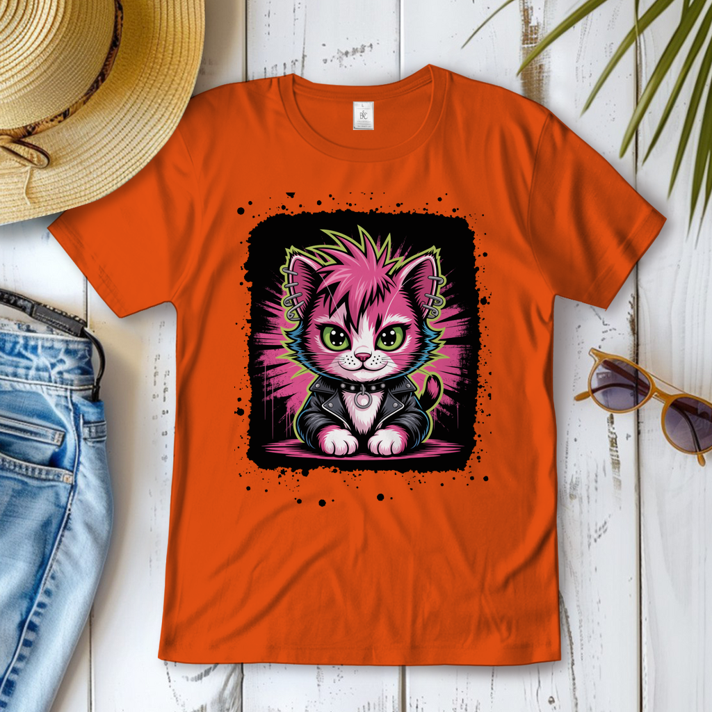 PUNK-CAT ( DTF / Vorne )