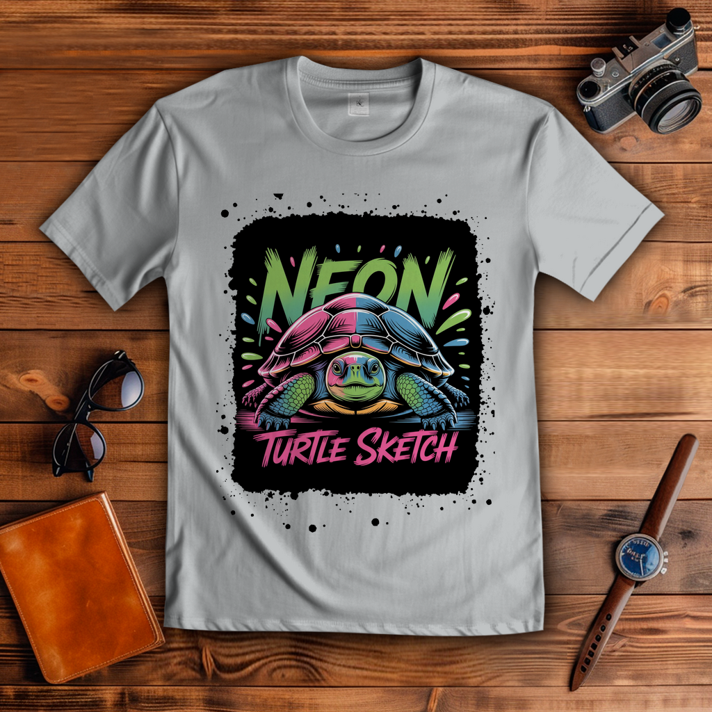 NEON TURTLE ( DTF / Vorne )