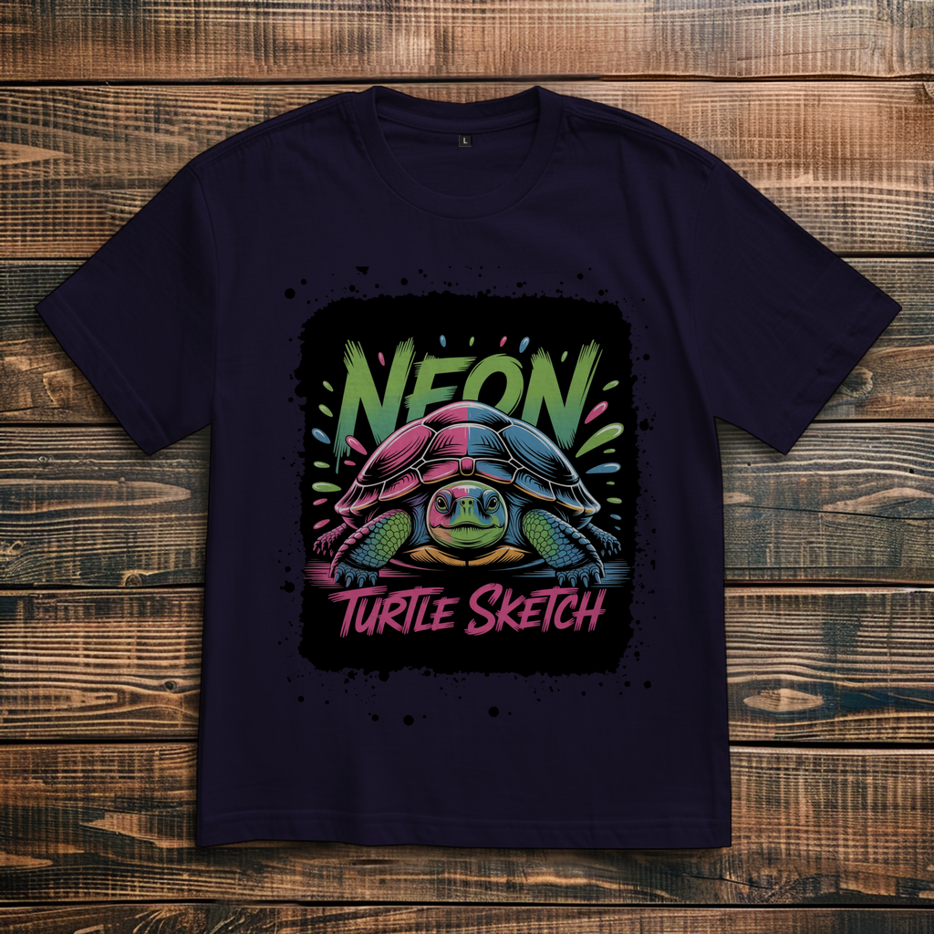 NEON TURTLE ( DTF / Vorne )