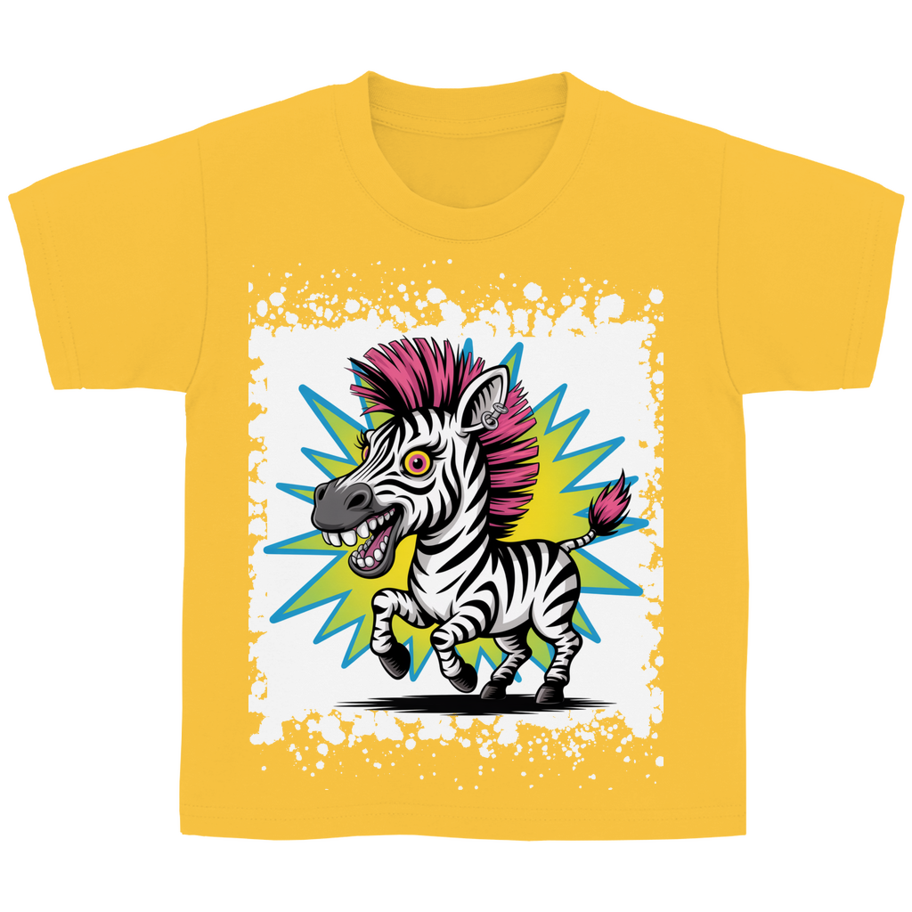 Verrücktes Zebra ( DTF / Vorne )