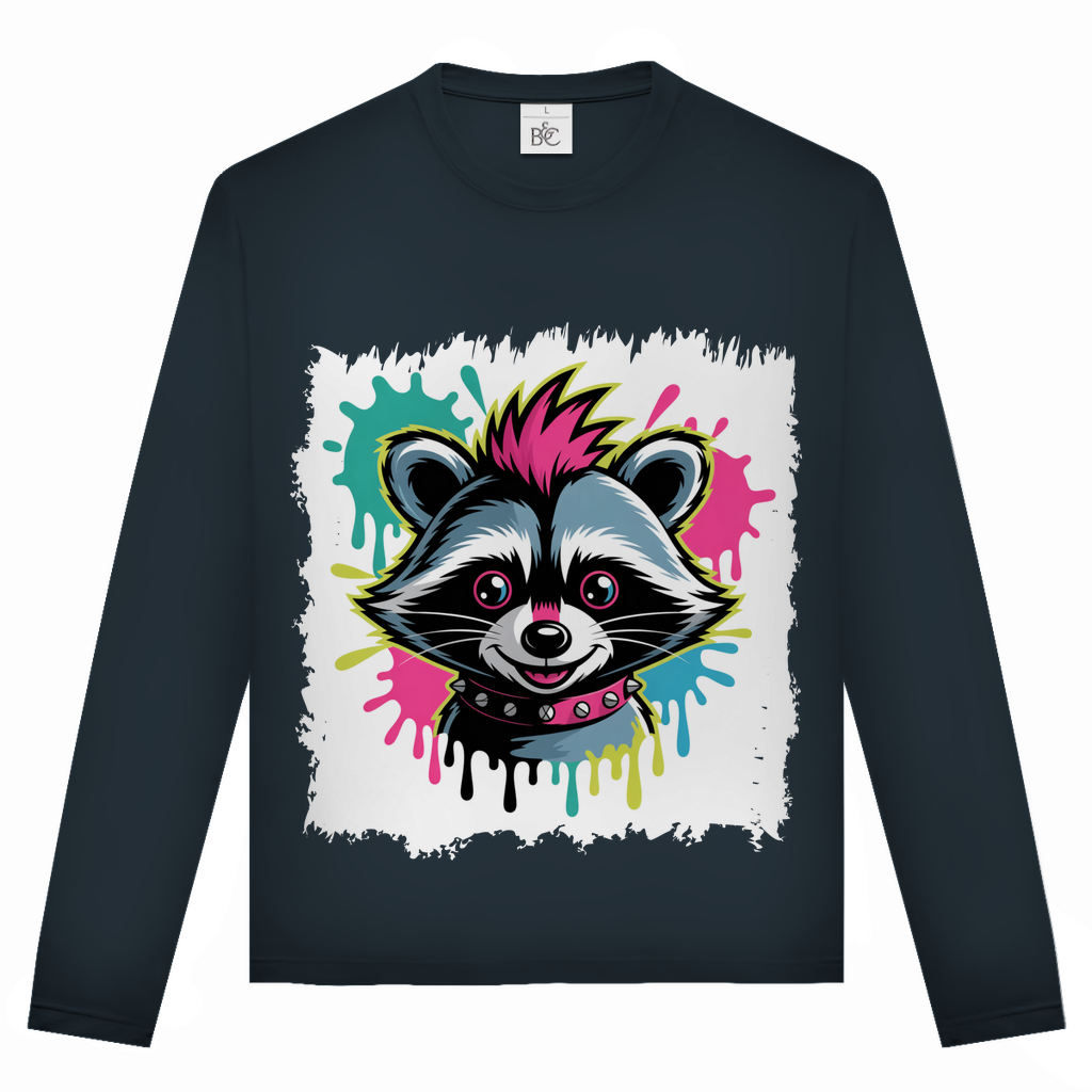 Punker Waschbär