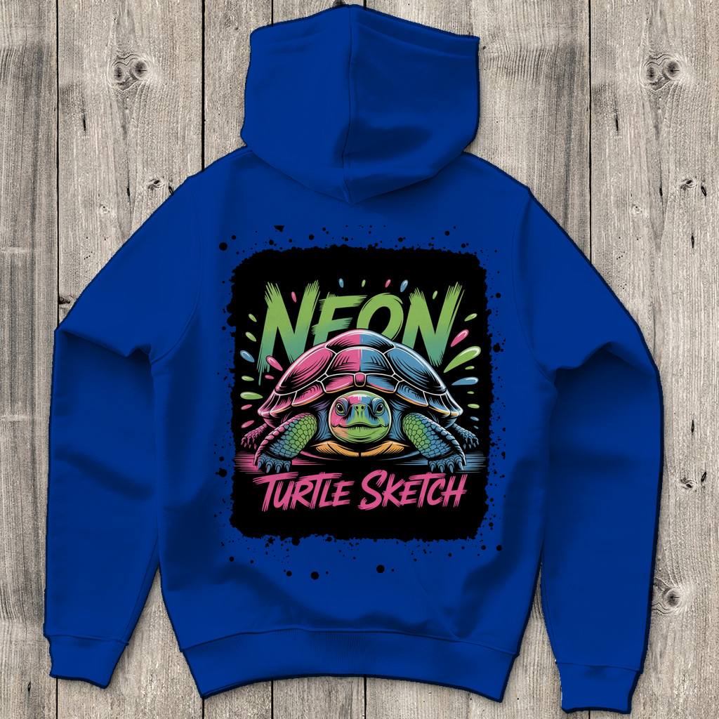 NEON TURTLE ( DTF / Hinten )