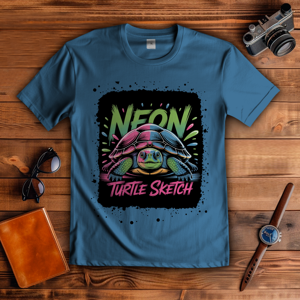 NEON TURTLE ( DTF / Vorne )