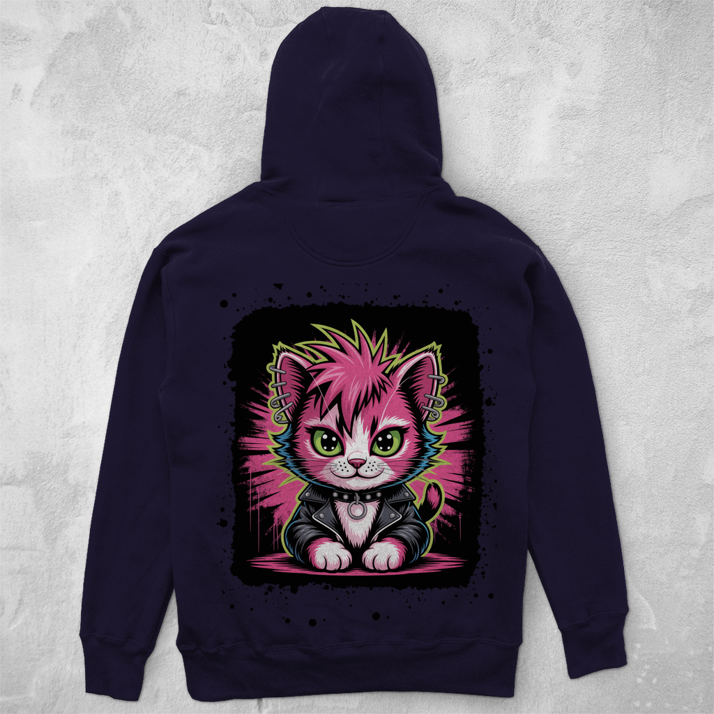 PUNK-CAT ( DTF / Hinten )