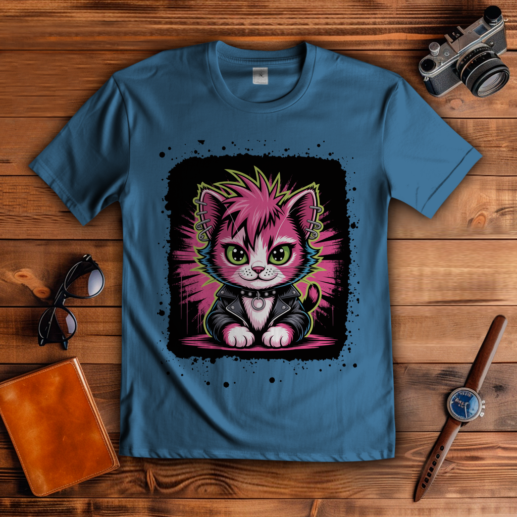PUNK-CAT ( DTF / Vorne )