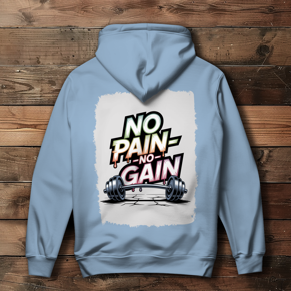 NO PAIN NO GAIN ( DTF / Hinten )