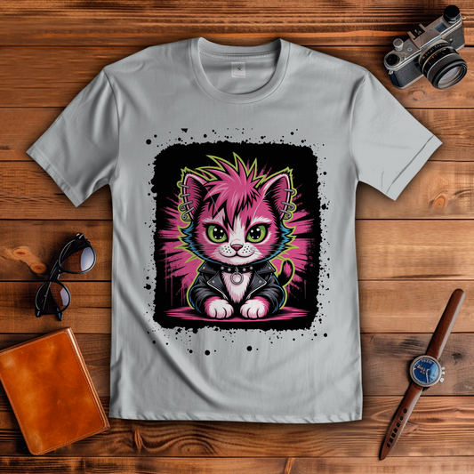 PUNK-CAT ( DTF / Vorne )