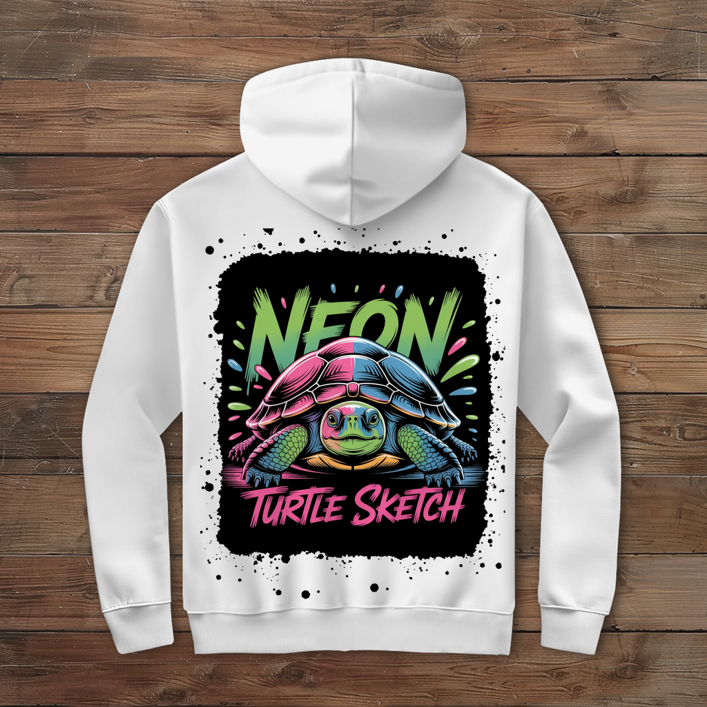 NEON TURTLE ( DTF / Hinten )
