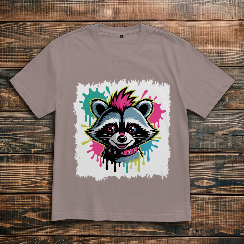Punker Waschbär