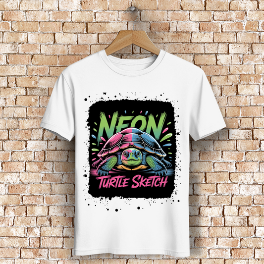 NEON TURTLE ( DTF / Vorne )