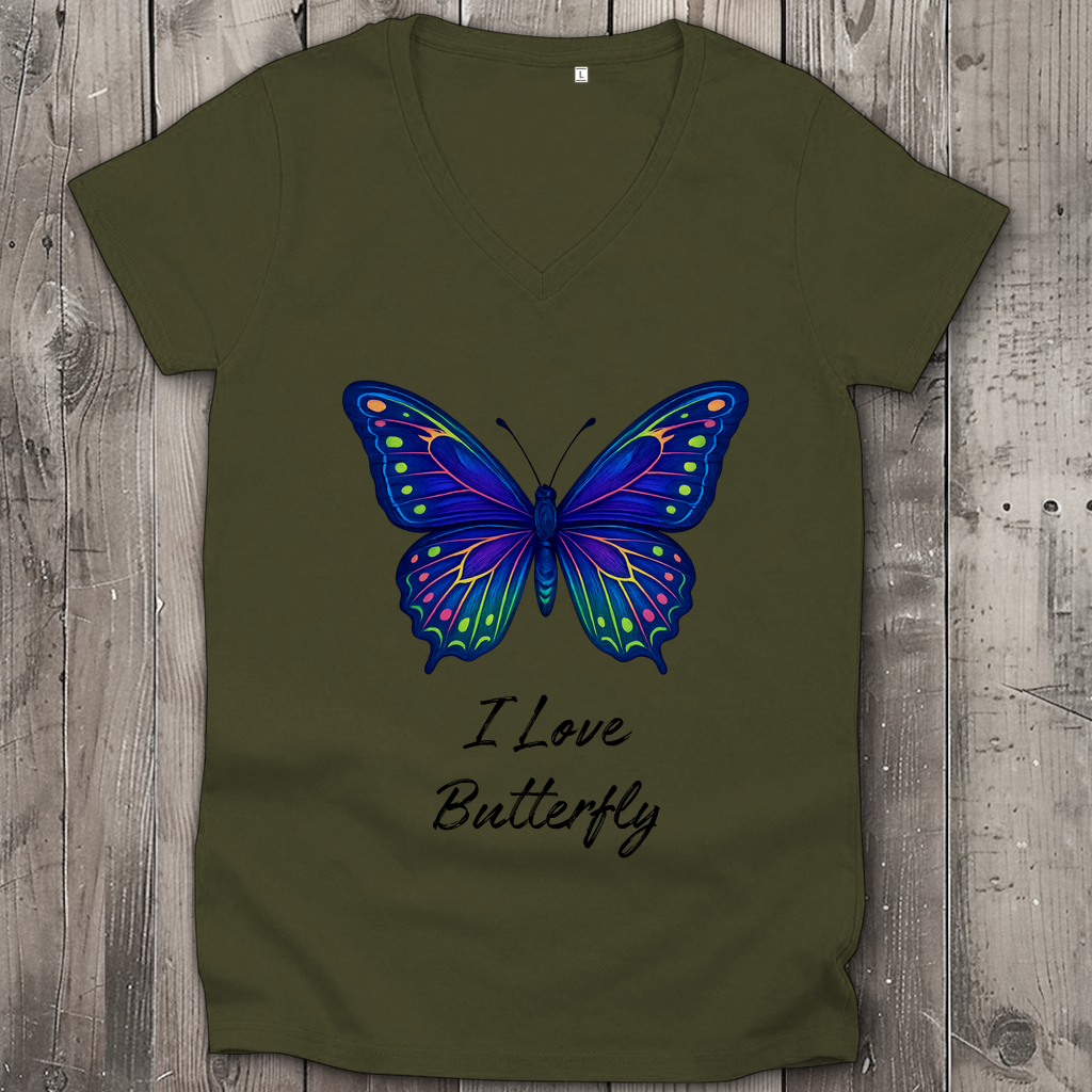 I Love Butterfly ( DTF / Vorne )