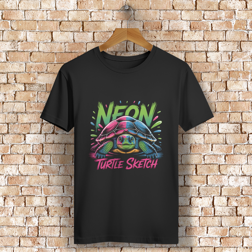 NEON TURTLE ( DTF / Vorne )