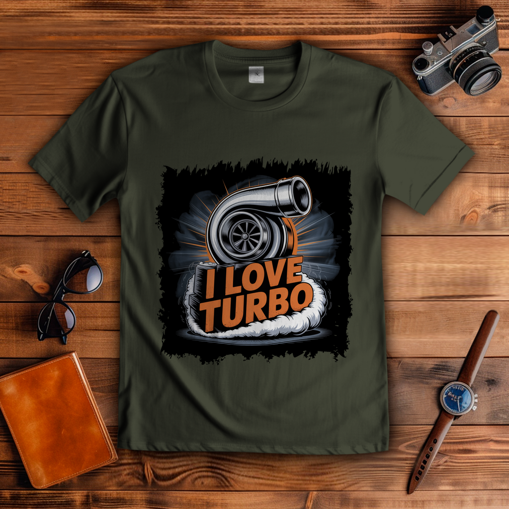 I LOVE TURBO ( DTF / Vorne )