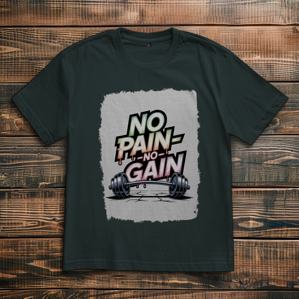 NO PAIN NO GAIN ( DTF / Vorne )