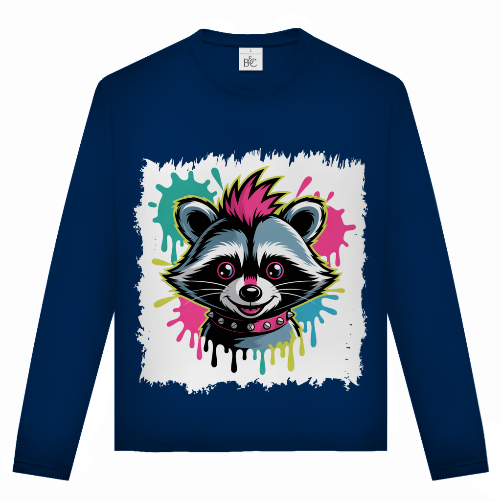 Punker Waschbär