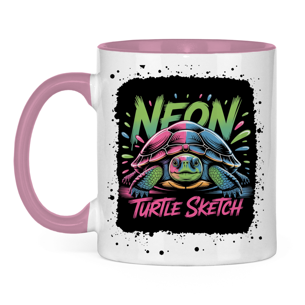 NEON TURTLE ( Vorne + Hinten )