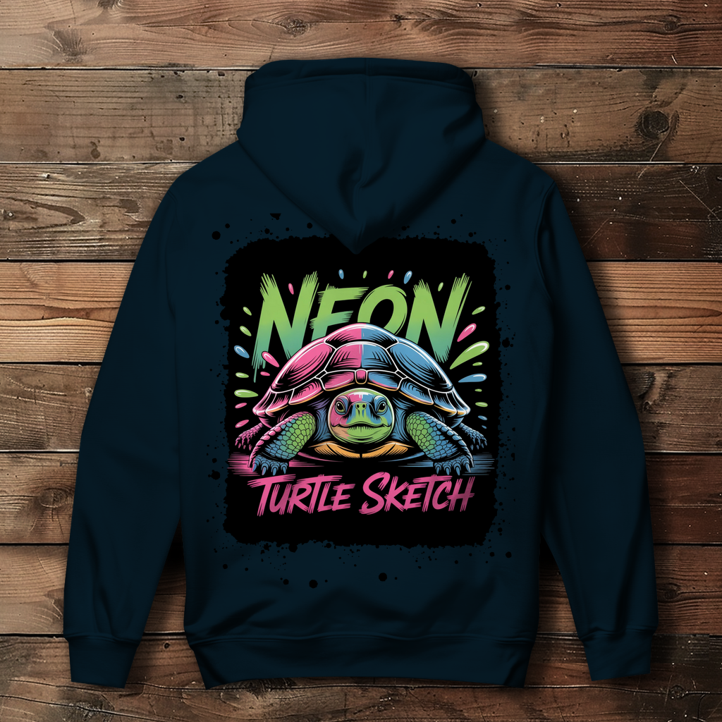 NEON TURTLE ( DTF / Hinten )