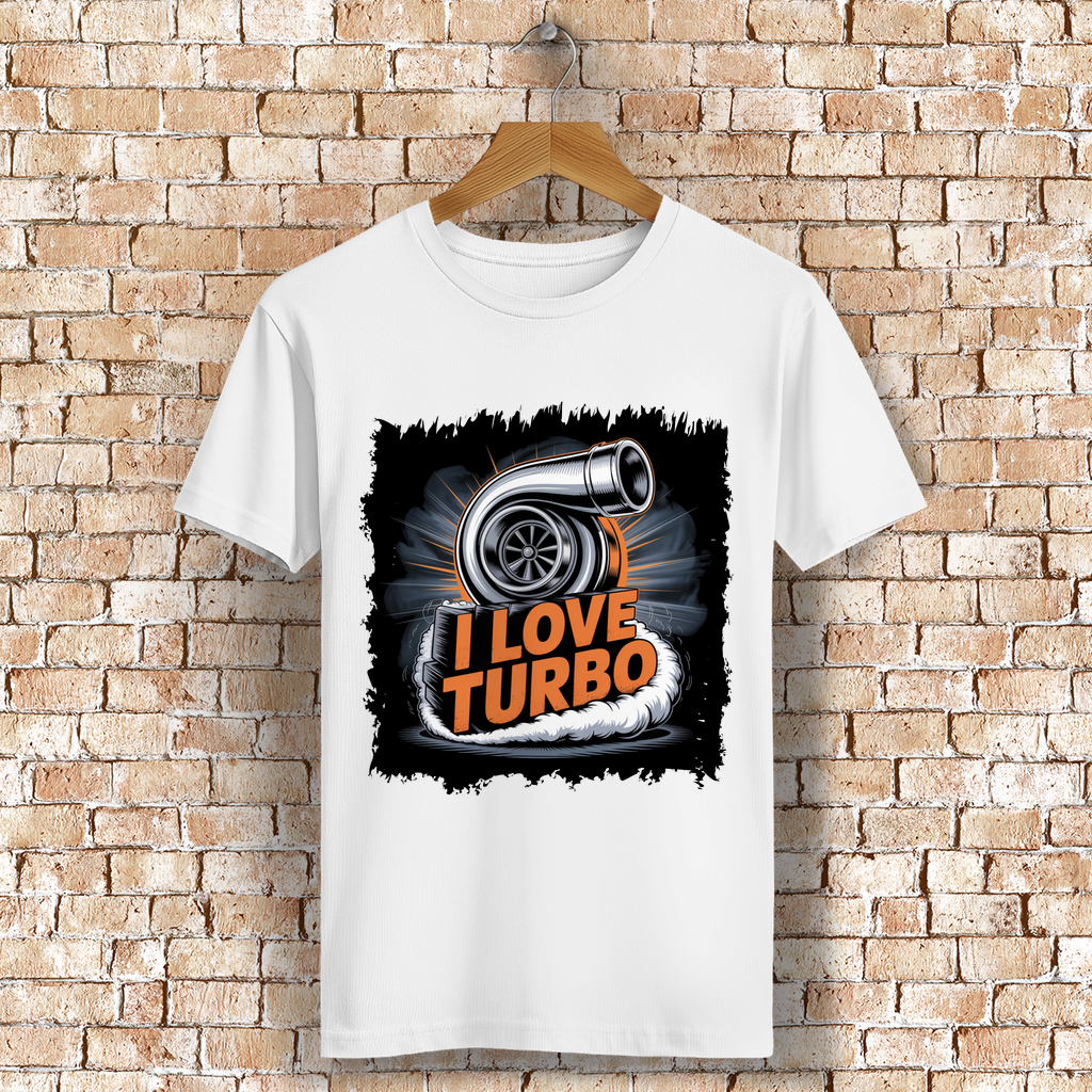 I LOVE TURBO ( DTF / Vorne )