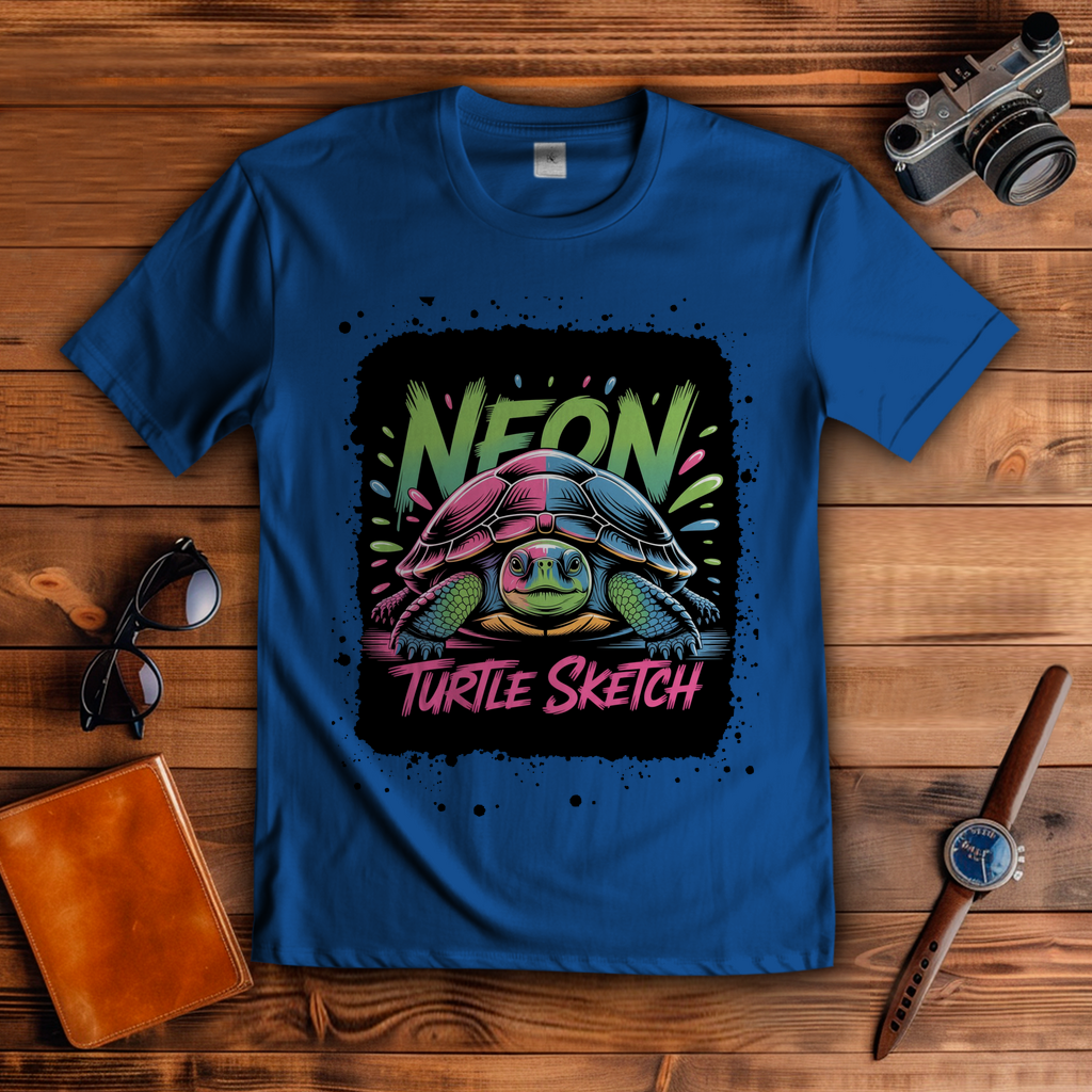 NEON TURTLE ( DTF / Vorne )