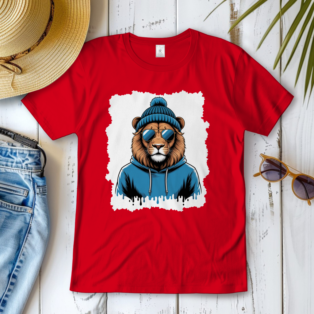 Cooler Löwe ( DTF / Vorne )