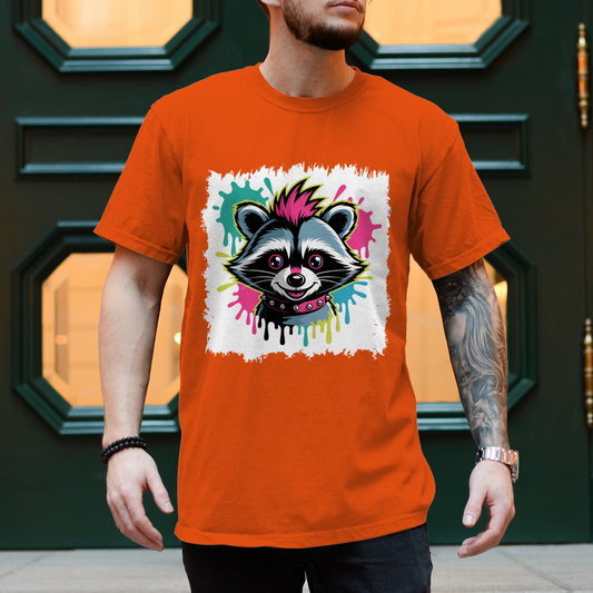 Punker Waschbär