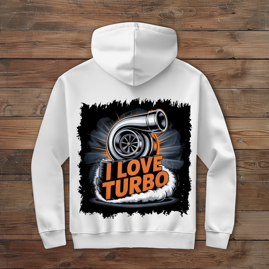 I LOVE TURBO ( DTF / Hinten )