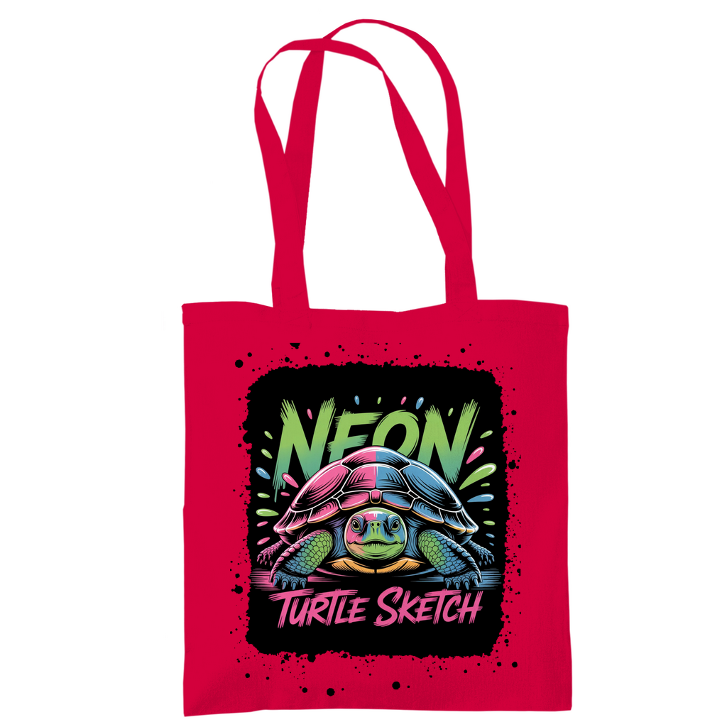 NEON TURTLE ( Vorne + Hinten )