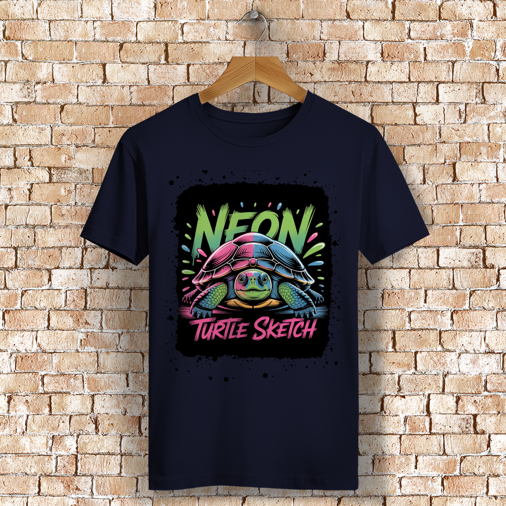 NEON TURTLE ( DTF / Vorne )