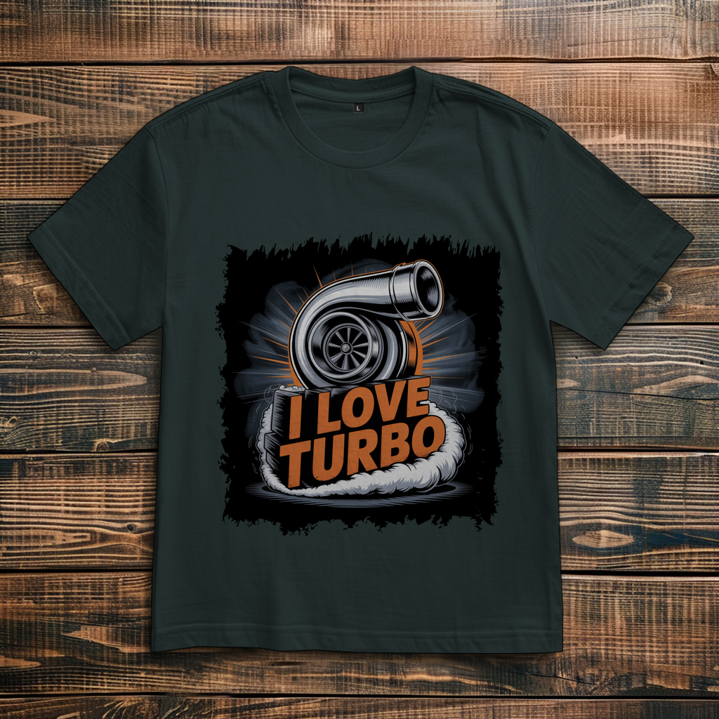 I LOVE TURBO ( DTF / Vorne )