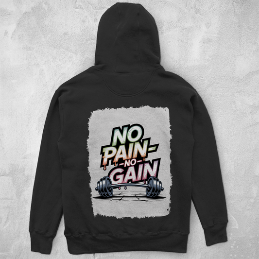 NO PAIN NO GAIN ( DTF / Hinten )