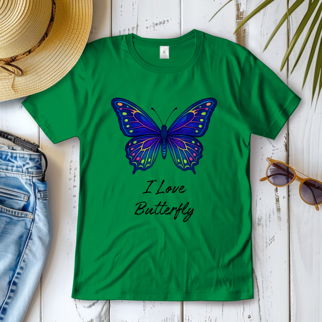 I Love Butterfly ( DTF / Vorne )
