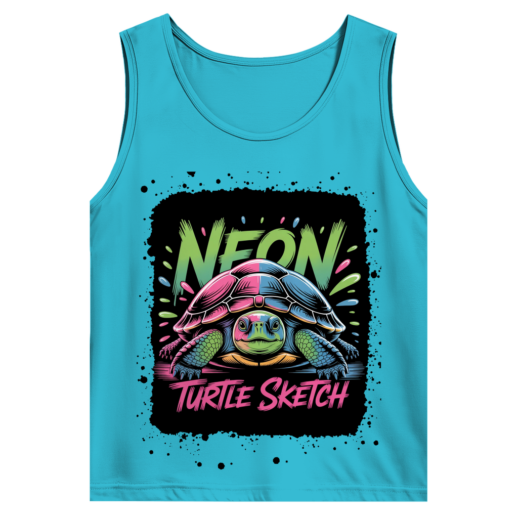 NEON TURTLE ( DTF / Vorne )