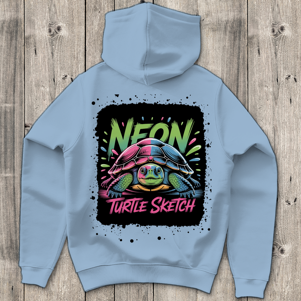 NEON TURTLE ( DTF / Hinten )