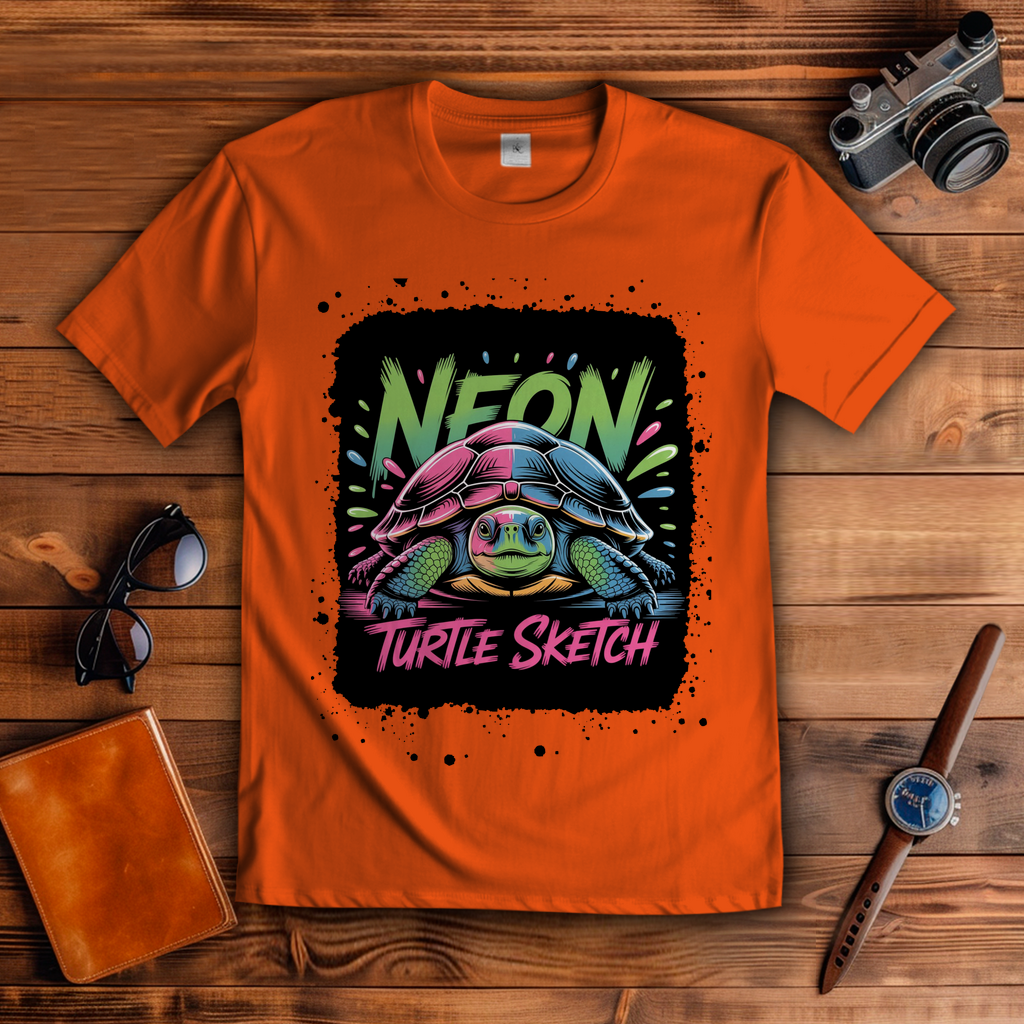 NEON TURTLE ( DTF / Vorne )