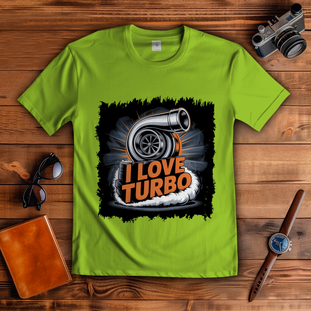 I LOVE TURBO ( DTF / Vorne )