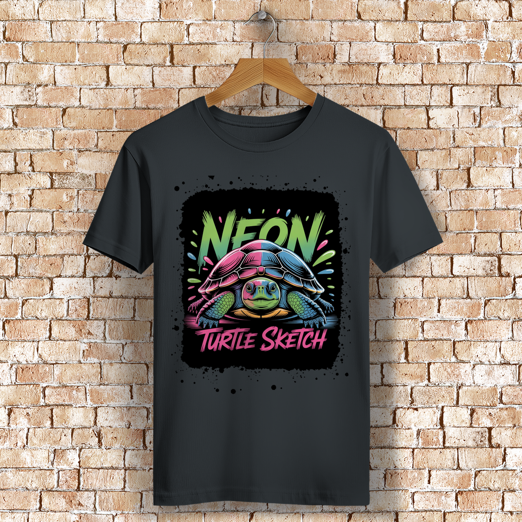 NEON TURTLE ( DTF / Vorne )