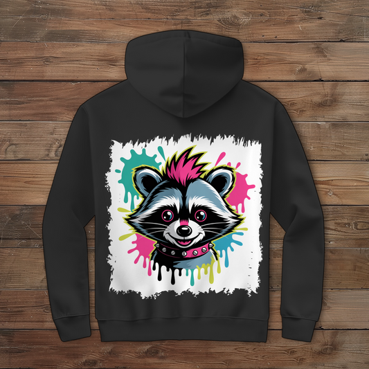 Punker Waschbär