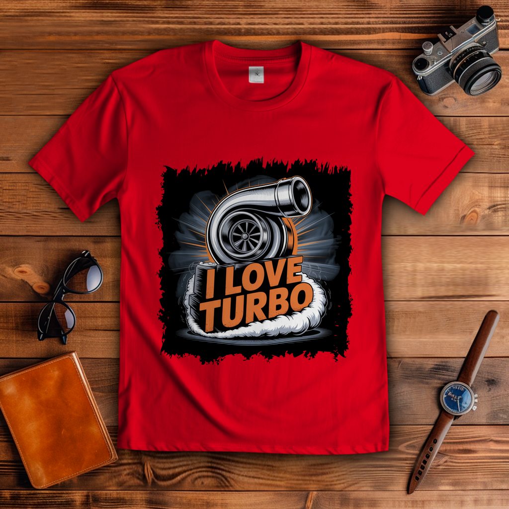 I LOVE TURBO ( DTF / Vorne )