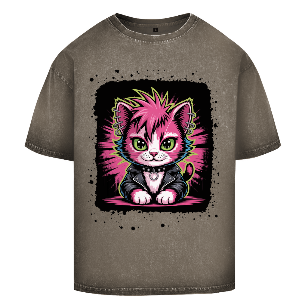PUNK-CAT ( DTF / Vorne )