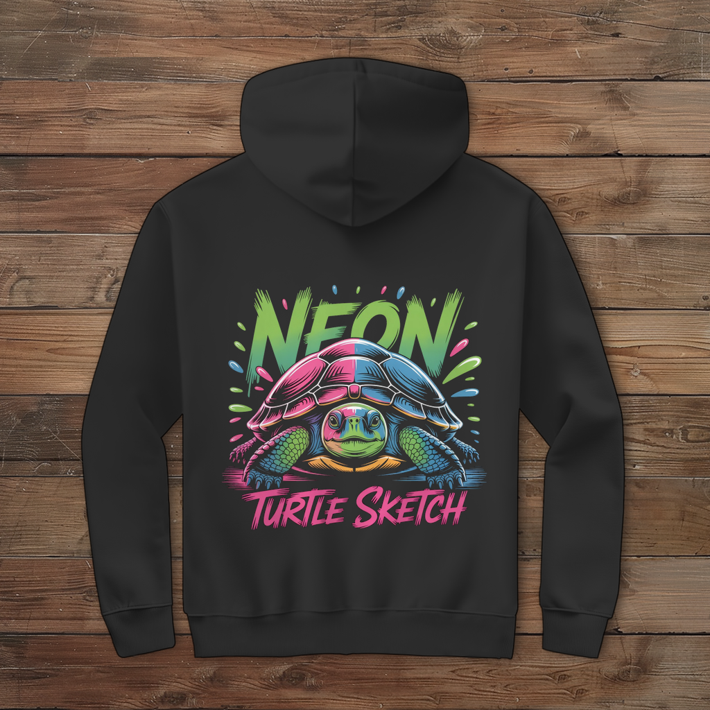NEON TURTLE ( DTF / Hinten )