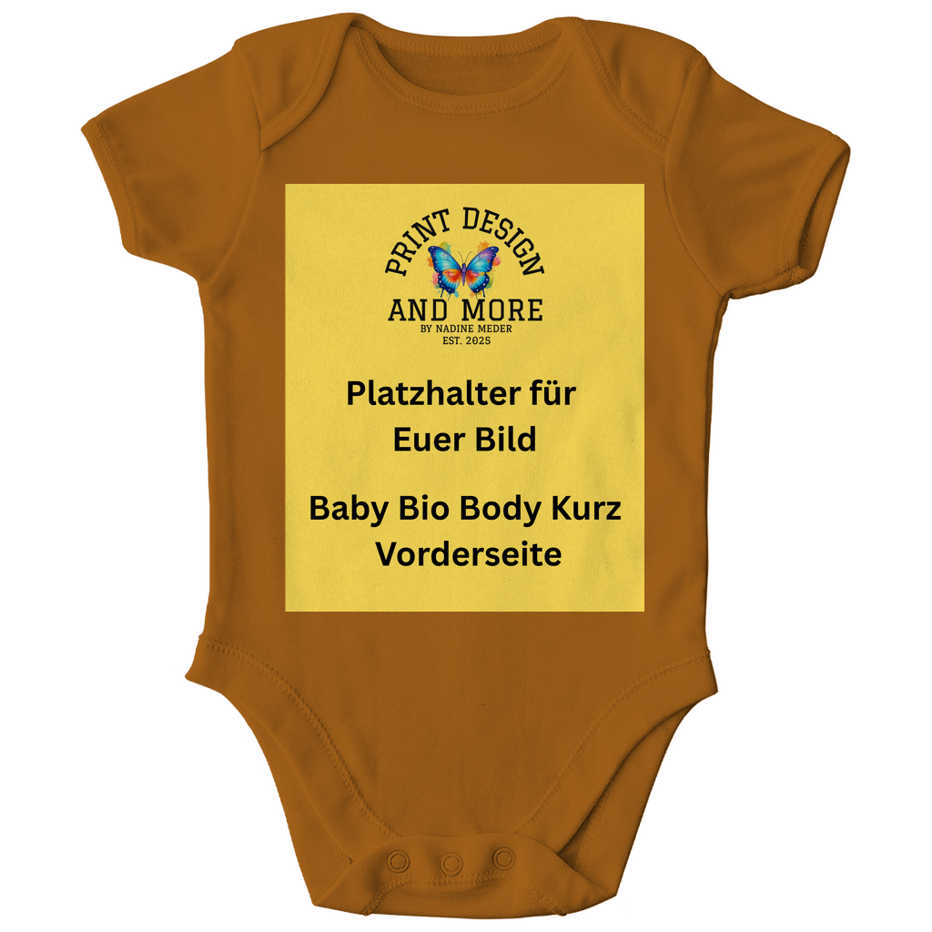 Baby Bio Body Kurz Vorderseite DTF