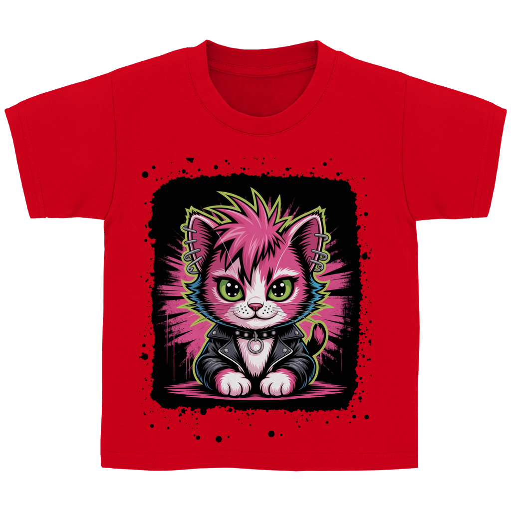 PUNK-CAT ( DTF / Vorne )