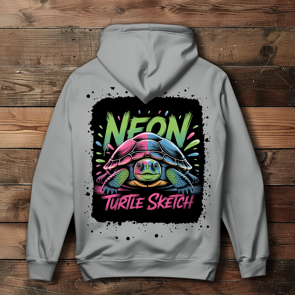 NEON TURTLE ( DTF / Hinten )