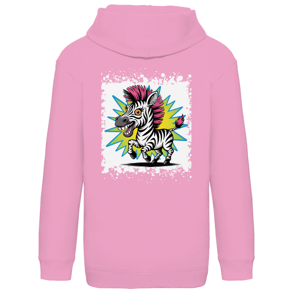 Verrücktes Zebra ( DTF / Hinten )