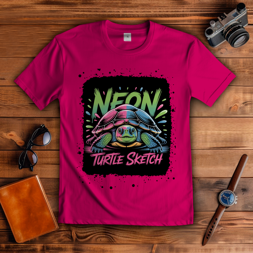 NEON TURTLE ( DTF / Vorne )